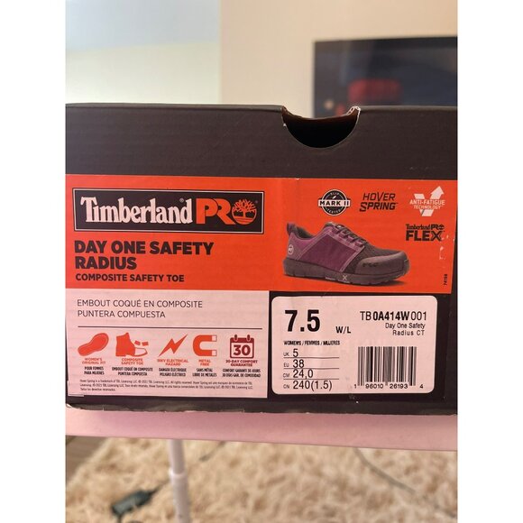 Timberland Pro Flex Day 1 Safety Streep Toe Sz 7.5 - Picture 8 of 8